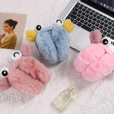 China Fashion\Wholesale Cute Foldable Comfortable\Durable Winter Kids Solid Color Plush Ear Muff Outdoor Earmuffs Hearing Protection for sale