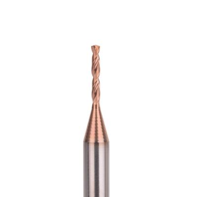 China Steel 2 Flutes High Performance AlSiTiN Coating Wear Resistant Stainless Steel Use Solid Carbide Twist Drill Bit for sale