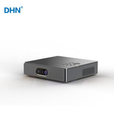 China 3D Built-in DLP 4K Projector Android Mini Smart Projector Black Technology DHL Portable Speakers Style Outdoor Projector for sale