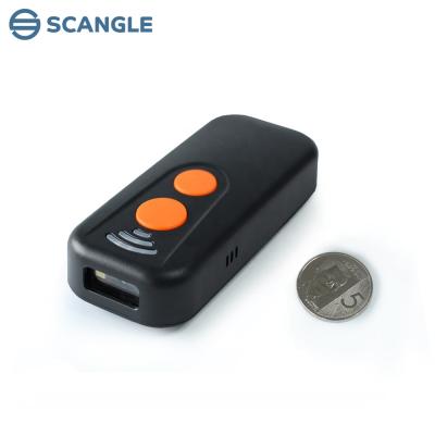 China Handheld Mini 2D Barcode Scanner QR Code Scanner Wireless Non Support 2.4G And USB for sale