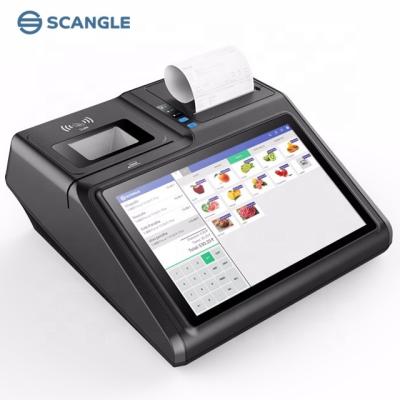 China Scangle All In One Mini Touch POS Machine Smart POS Terminal For Restaurant And Store 10.1