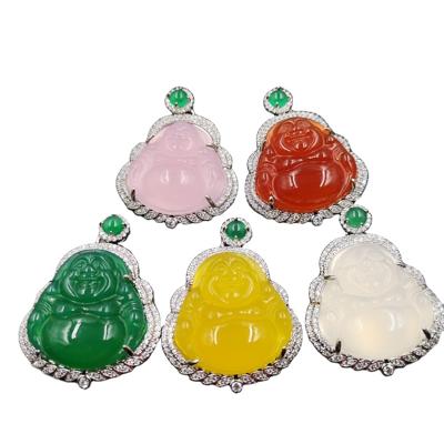 China FASHIONABLE in mainstream jewelry Jade Pendant Butterfly Charms Chain necklace bead red agate Buddha bracelet for sale