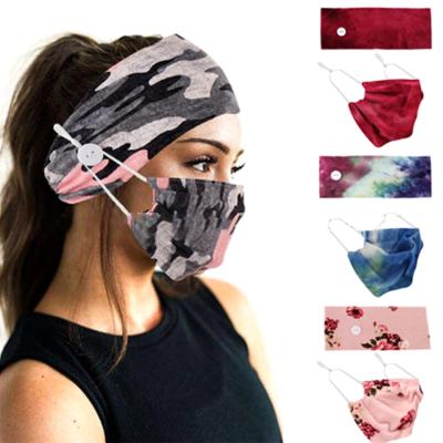 China Fabric Band Multifunctional 2 Piece Headscarf Hair Elastic Hair Band For Women Girls for sale