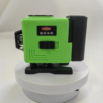 China Indoor-decoration Indoor Green Line 3D 12 Outdoor Self Leveling 360 Degree Auto Rotating Laser Level Tool for sale