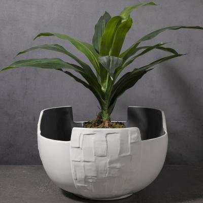 China Matte Flower Pot Nordic White Living Room Home Art Decor Vase Decoration Hot Sale Modern Ceramic and Porcelain Vases for sale