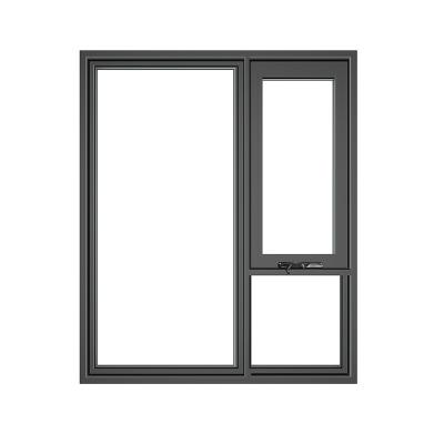 China Magnetic Screen Australian Standard Impact Custom Aluminium Glass Windows Residential Windows Aluminium Windows With Vent Australian Standard for sale