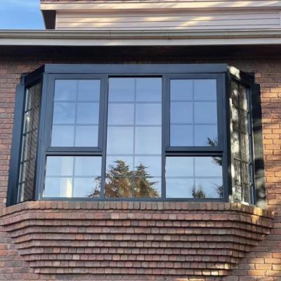 China Magnetic Screen As2047 Australian Standard Double Glazing Windows Arched Round Commercial External Windows Australian Aluminum Windows for sale