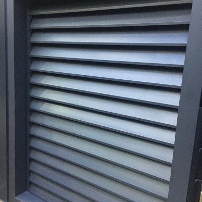 China Noise insulation As2047 Australia Aluminum Shutters And Louvers Patios Courtyards Balconies Aluminum Louvered Windows for sale