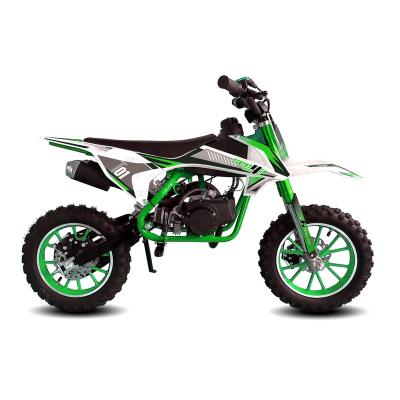 China New 49cc 50cc Mini Moto 2 Race Pit Bike Kids Bike Green Full Automatic Cross Dirt Bike T01 With CE T01 (49K) for sale