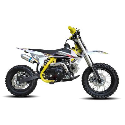 China New Yellow 110cc 4 Stroke Full Automatic Cheap Dirt Bike Road Bike Dirt Bike Cross Mine Cross T02 With CE T02 (110CC) for sale