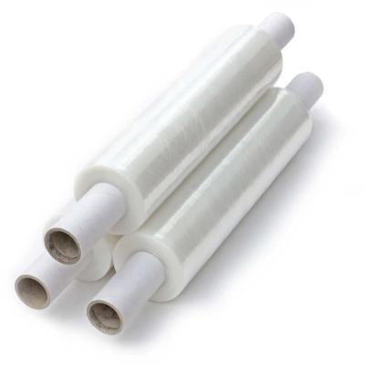 China Mini Stretch Film Convenient Moisture Proof PE Transparent Plastic Wrapping Plastic Stretch Film for sale