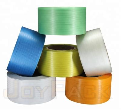 China Packing machine pp tying band tying belt for heavy packing machine carton packing belt for sale