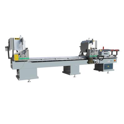 China Factory PVC Window Profiles Head Double Miter Saw Machine for sale