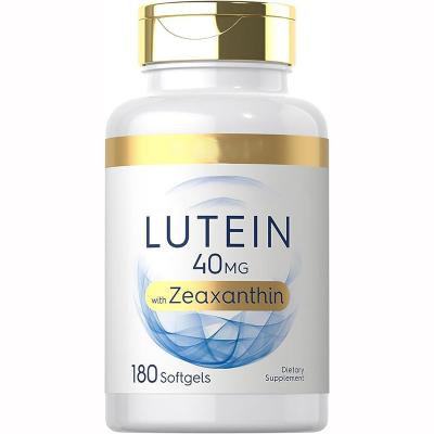 China Anti-aging Lutein Tablets Capsules with Zeaxanthin Eye Vitamins Supplement Protect Eyes Retinal Lutein Softgel for sale