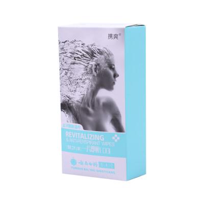 China Wholesale Cooling OEM Customized Disposable Men Wet Feminine Wipes for sale