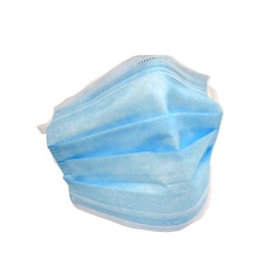 China 3 Ply Earloop The Face Mask Factory High Quality 3 Ply Disposable Medical Face Mask Shield Mask for sale