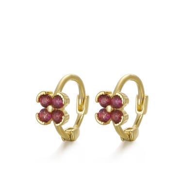 China TRENDY Fashion 925 Silver Material Flower Earrings Show Display Stand Jewelry Woman for sale