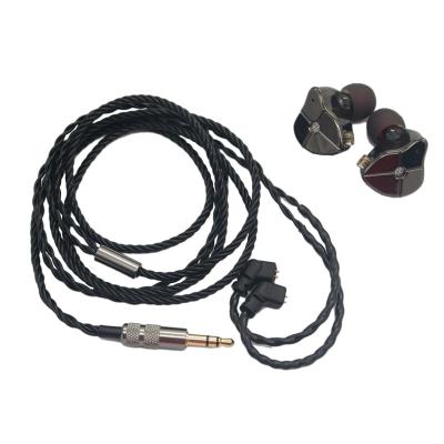 China new In-ear arriavel 1dd and 1ba IEM earphone with 2p connector similar design with JH qdc 1964 earphone for sale