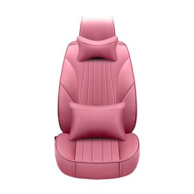 China Easy-to-clean 24/7 double-layer mat for universal car interior cushion seat cover 5D car accessories set for sale