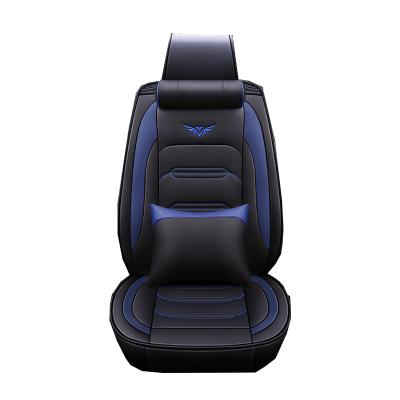 China Wholesale Full Type Durable Leather 5D/9D Universal Car Seat Cover for sale