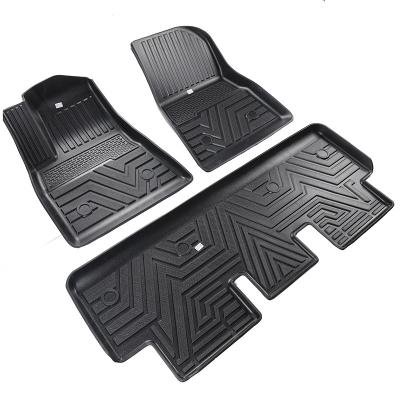 China Anti-slip/Waterproof/Easy to clean/Waterproof 2021 Four Seasons JIMNY 2020 Auto Left Car Mat for Tesla MODEL3 car mat for sale