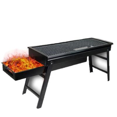 China Outdoor BBQ Grill Steel/Iron Charcoal Grill Easily Assembled Manufacturer BBQ OEM Grill for sale