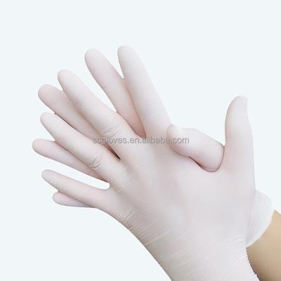 China Household Cleaning and Dishwashing Gloves Latex Oil Proof Gloves 100 Pieces Box Lined Rubber Gloves for Car Washing for sale