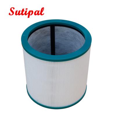 China Filter Impurities Sutipal Green Cartridge HEPA Filter Replacements For Dysons TP00 TP01 TP02 TP03 BP01 AM11 Air Cleaners Replace Part # 968126-03 for sale