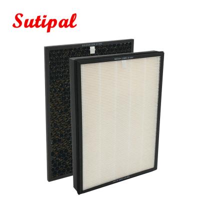 China Supita Active Replacement True Carbon H13 HEPA Filter Impurities Filter For Medify MA-112 Air Purifiers Part # ME-112R for sale