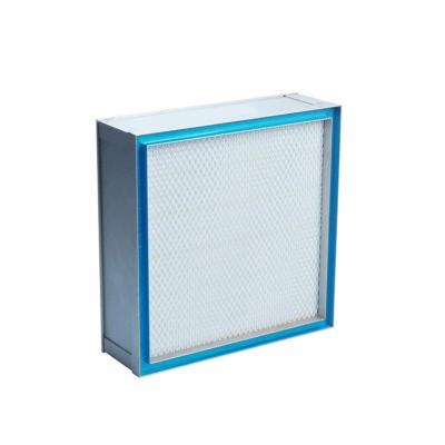 China Large volume filter impurities Suppital plate and frame tank liquid prefilter H13 H14 activated carbon air purifier compound hepa filter for sale