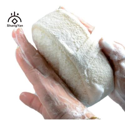 China All Natural Eco-friendly 100% Natural Shower Sponge Loofah Scrubbers Sponge Bathing for sale