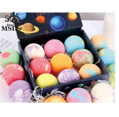 China OEM Colorful Lady Spa Bath Children Oil Care Anti-Static Fun Hot Romantic Whistle Herbal Bubble Rumbles Gift Set for sale