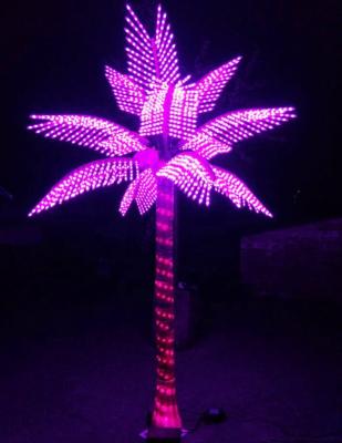 China Indoor and Outdoor Solar Lighted Palm Trees for sale