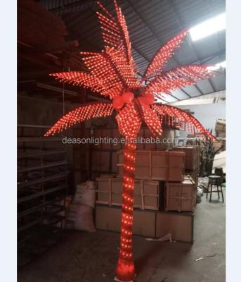 China Indoor and Outdoor Led Rope Light Palm Tree for sale