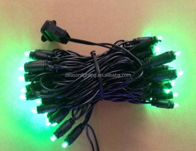 China 22 Gauge Green Wire 5mm Green Christmas Light for sale