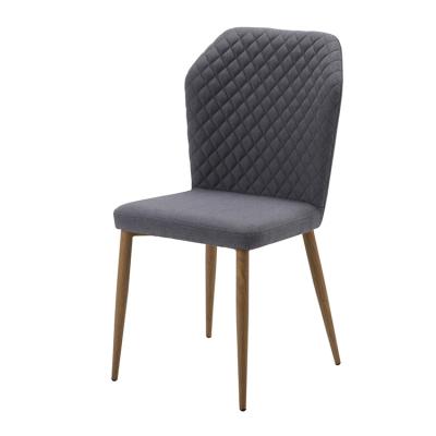 China Moden PU Or Comfortable Modern Fabric Dining Chair for sale