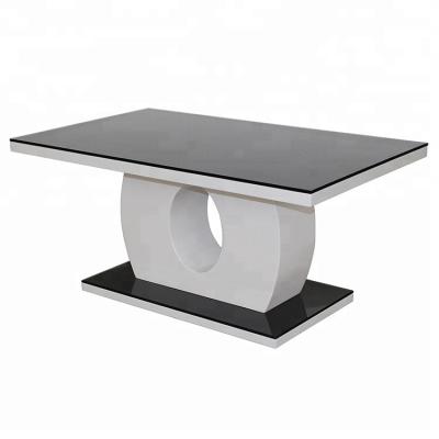 China Extendable Modern High Gloss MDF Hotel Coffee Table for sale