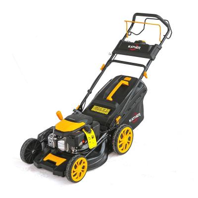 China 18in Garden Trimming Lawn Mower with Self-propelled Drive Type and 144cc Engine for sale