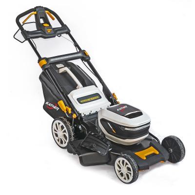 China Electric Cordless 40V 8Ah Li-ion Battery Powered Lawn Mower for Cutting Lawn Grass for sale