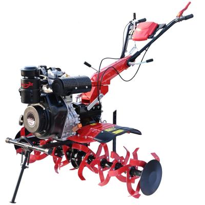 China Power Tiller Diesel Farm Cultivator Mini Land Cultivation Machine Diesel Tiller voor thuis Te koop