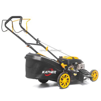 China 16inch Hand Push Petrol Engine Lawn Mower Gasoline Grass Cutter 2.5hp for Ball Field for sale