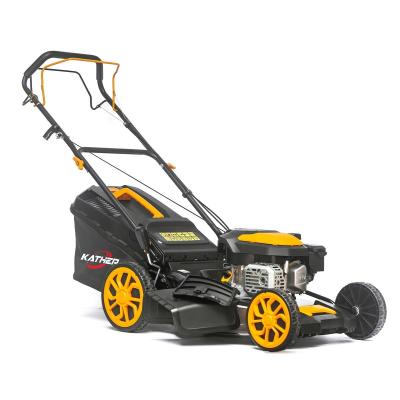 China 20inch Self Propelled Gasoline Lawn Mower 170cc 3hp for Landscaping Garden Grass Cutting for sale