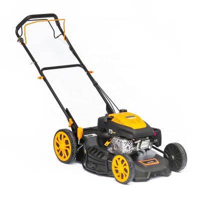 China 16 inch 3200W Cutting Lawn Mower Grass Zero Turn Hand Push Self Propelled Mower with 65L Grass Box for sale