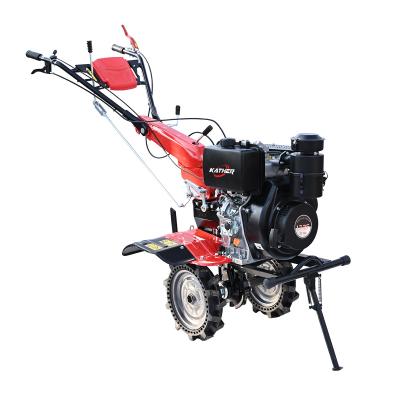 China 161x101x102CM 7Hp Farm Mini Land Cultivation Machine Walking Hand Tractor Cultivator for sale