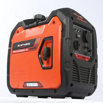 China 220v 3kva 3000w Petrol Generators Ac Single Phase Portable 2kw 3kw Silent Gasoline Inverter Generator for sale