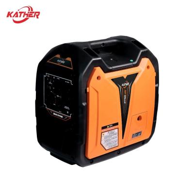 China 2kw 2kva 2000w Gasoline Silent Inverter Generators Set 220v/230v AC Generator 4 Stroke Recoil for sale