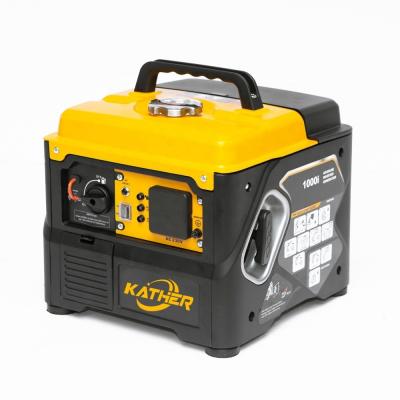 China 1100W Outdoor Home Emergency Gasoline Generator with Recoil Start and Silent Inverter for sale