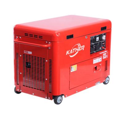 China 8kva 10kw Generator Air Cooled Diesel Soundproof Genset for 1 Phase/3 Phase 50Hz/60Hz for sale