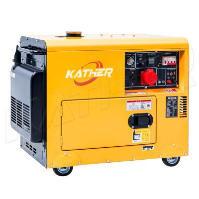 China 10kva 220V/380V Diesel Generator with ATS Auto Start and Portable Alternator Genset for sale