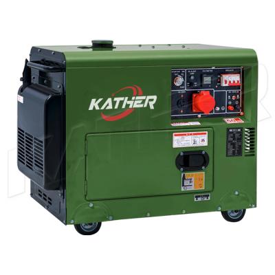 China 140kg Lightweight 10kva Silent Diesel Generator with Single Phase/Three Phase Output for sale